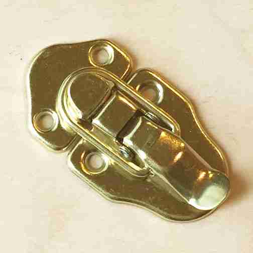 Brass Trunk Draw Bolt OBL-1790BP Brass Trunk Draw Bolt