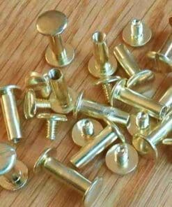 SCREW POST FOR TRUNKS BRASS OBL-156-5/8SB B-3745