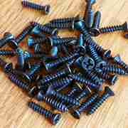 5/8 X6 FLAT HEAD PHILLIPS HEAD BRONZE FINISHED SCREWS F58X6FPAL