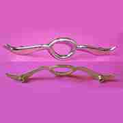 DRAWER PULL ART DECO IN CHROME TR-TK9347K