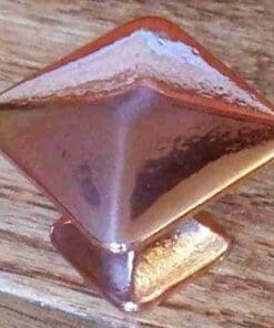 PYRAMID KNOB MISSION STYLE BRIGHT COPPER K-62C