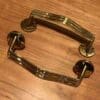 ART DECO DRAWER PULL TRUNK HANDLE BRASS POLISHED SOLID BRASS PULL TR-T90180P