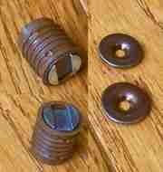 BROWN 17/32" DRILL AND DRIVE CYLINDER MAGNET AND PLATE M-394PB BROWN 17/32" DRILL AND DRIVE CYLINDER MAGNET AND PLATE M-394PB