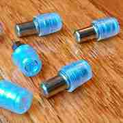 Glass Shelf Pin Support Nickel X-92085GLSN with Butyrate Bumper