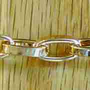 DECORATIVE GOLD CHAIN OBP-2679GP BY THE FOOT