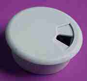 2-3/8 INCH HOLE FIT GREY WIRE GROMMET HC-6237-021
