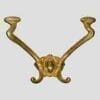 Victorian Double Coat Hook B-0988 Victorian Double Coat Hook