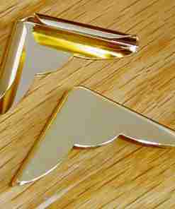 GOLD FINISHED CHANNEL CORNER OBP-2055-GOLD