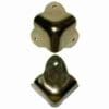 BRASS PLATED STEEL TRUNK CORNER D-4444