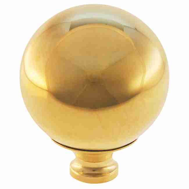 Brass Bed Finial BM-1357PB Brass Bed Finial