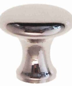 Nickel Bookcase Knob
