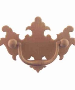 ANTIQUE BRASS FINISHED CHIPPENDALE PULL 2 INCH CENTERS BM-1461AB