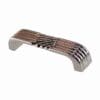 ART DECO DRAWER PULL NICKEL NICKEL PLATED SOLID BRASS BM-1332PN