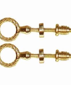 CHEVAL SWIVEL MIRROR BOLT SCREW MOUNTS FASTENER SET CAST BRASS VICTORIAN BM-1351PB