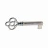 Nickel Plated Furniture Key