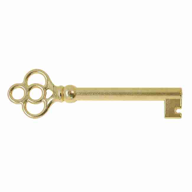 ANTIQUE FURNITURE KEY BRASS PLATED BM-6527PB ANTIQUE FURNITURE KEY BRASS PLATED BM-6527PB