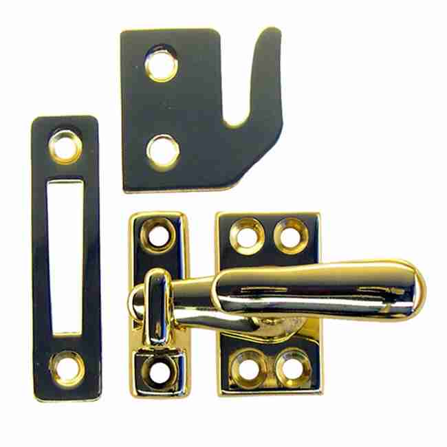 Brass Casement Window Latch BM-8811PB Brass Casement Window Latch