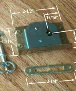 Half Mortise Till Lock