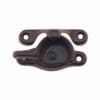 OIL RUBBED BRONZE CRESCENT SASH WINDOW LOCK AND STRIKE BM-8810OB