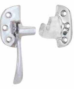 LEFT HAND NICKEL PLATED BRASS ICE BOX DOOR LATCH BM-1506PN