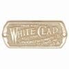 BRASS WHITE CLAD ICE BOX LABEL B-2057 BM-1510PB