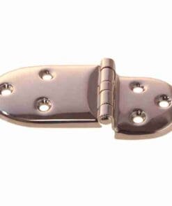 OVAL ICE BOX HINGE CAST NICKEL PLATED BRASS NOT PAIRS BM-1502PN