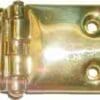 OVAL ICE BOX HINGE CAST BRASS NOT PAIRS B-2087