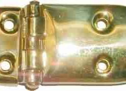 OVAL ICE BOX HINGE CAST BRASS NOT PAIRS B-2087