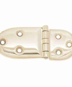 OVAL ICE BOX HINGE CAST BRASS NOT PAIRS BM-1502PB