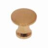 Polished Brass Bookcase Knob BM-1222PB Polished Brass Bookcase Knob