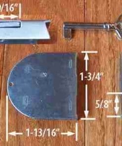 Right Hand Half Mortise Lock BM-6540RH Right Hand Half Mortise Lock