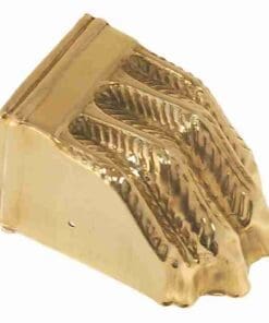 DUNCAN PHYFE STRAIGHT STAMPED BRASS CLAW FOOT BM-1377PB