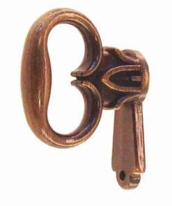 COLONIAL REVIVAL MOCK KEY ANTIQUE BRASS BM-1707AB
