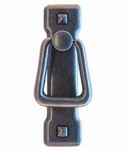 ARTS AND CRAFTS MISSION STYLE VERTICAL PEWTER DRAWER DOOR PULL BM-6026