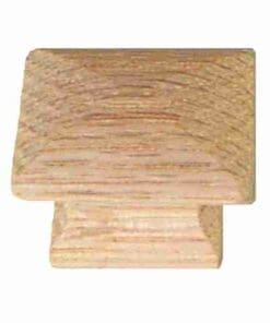 PYRAMID OAK KNOB MISSION 1-1/4" SQUARE BM-4201