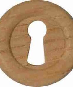 Round Oak Keyhole Cover