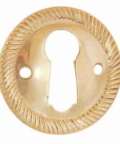 Round Rope Edged Keyhole Cover