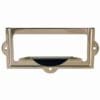 Polished Nickel Label Holder