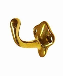 SMALL CAST BRASS TOWEL HOOK COAT HOOK BM-1908PB