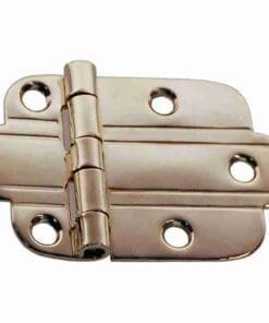 NICKEL PLATED ART DECO HINGES BM-1580PN