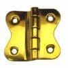 HOOSIER CABINET HINGE BRASS BM-1601PB