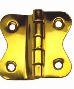 HOOSIER CABINET HINGE BRASS BM-1601PB