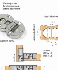 Indaux Brand Flap Hinge