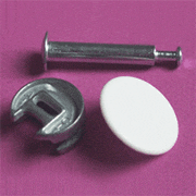 CONCENTRIC TWIST LOCK FASTENER, DISC POST AND CAP SET KE-25DU91