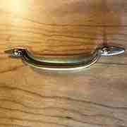 KEELER MID CENTURY MODERN ART DECO BAIL PULL 5 INCH CENTERS Keeler1Deco5inch