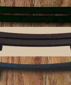 MISSION STYLE ARTS AND CRAFTS DRAWER PULL. SHORT VERSION "FLAIR" DARK ANTIQUE BRONZE K196-ACM