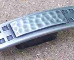 Hammered Antique Pewter Knob