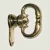 COLONIAL REVIVAL BRASS MOCK KEY B-1904