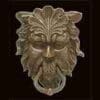 NEPTUNE ANTIQUE BRASS FINISHED CAST IRON DOOR KNOCKER UDD-68