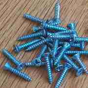 5/8 X4 FLAT HEAD PHILLIPS HEAD NICKEL FINISHED SCREWS F-58X4FPAN
